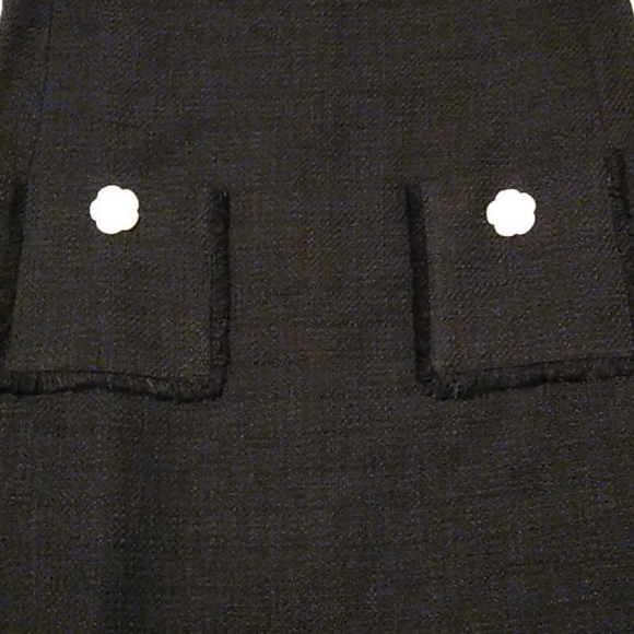 Karl Lagerfeld beautiful tweed black dress - Picture 8 of 15